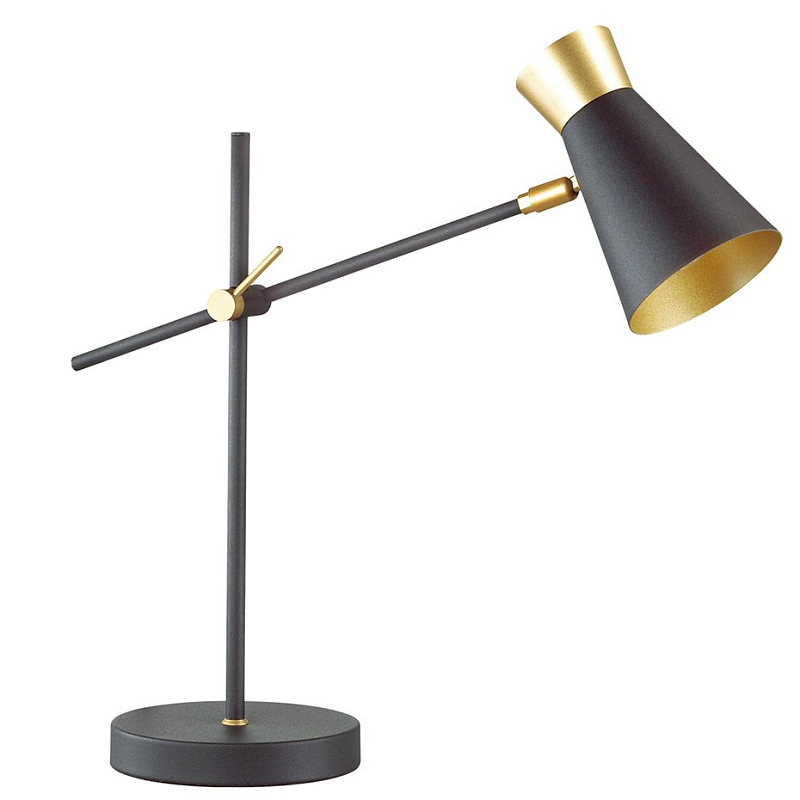 Настольная лампа Gold Secret Table Lamp Черный Золотой Настольная лампа Gold Secret Table Lamp Черный Золотой в Брянске | Loft Concept