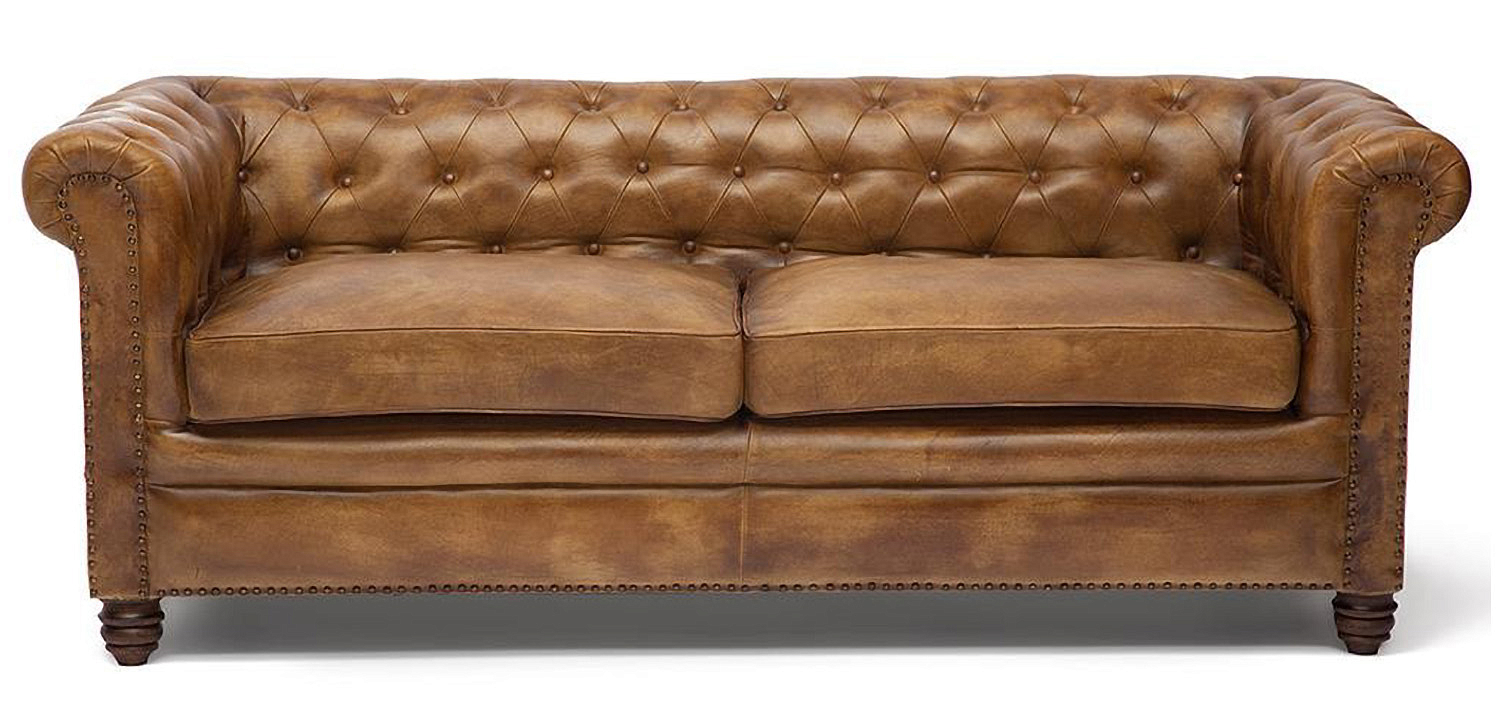 Диван кожаный Buffalo Leather Sofa Triple Диван кожаный Buffalo Leather Sofa Triple - Loft-Concept в Брянске