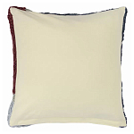 Чехол на подушку с рисунком серо-синего цвета Elan Textured варинант исполнения - 2 | Loft Concept в Брянске