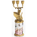 Фарфоровый подсвечник Лебедь с ангелом Asse варинант исполнения - 5 | Loft Concept в Брянске