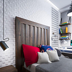 Гипсовая 3D Панель E-05 варинант исполнения - 1 | Loft Concept в Брянске