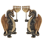 Подсвечник в виде дракона Dragon candlestick L or R варинант исполнения - 1 | Loft Concept в Брянске