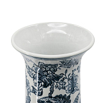 Ваза с классическим узором шинуазри синего цвета Blue & White Ornament  варинант исполнения - 2 | Loft Concept в Брянске