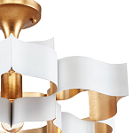 Люстра фигурная в сочетании белого и золотого цвета Shapes Inspired by Nature варинант исполнения - 1 | Loft Concept в Брянске