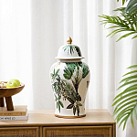 Ваза из фарфора с ручной росписью Leopard Collection  варинант исполнения - 4 | Loft Concept в Брянске