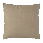 Подушка декоративная хлопковая бежевого цвета с абстрактным принтом Elysian Flow Sand варинант исполнения - 2 | Loft Concept в Брянске