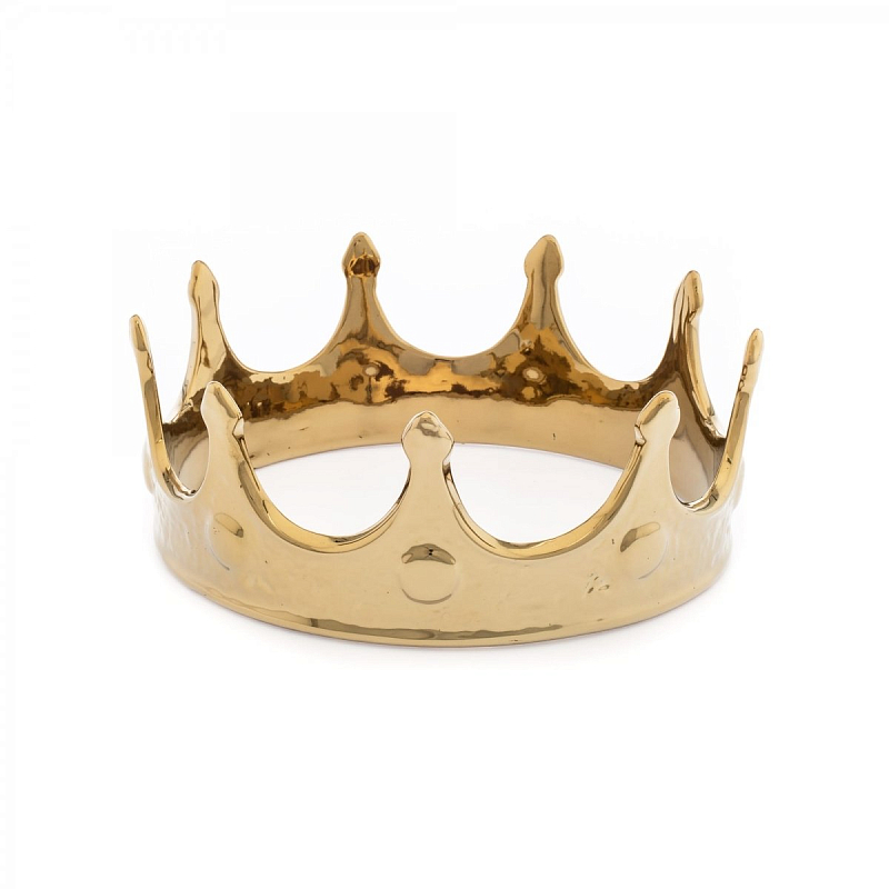 Статуэтка Seletti Memorabilia Gold My Crown Золотой Статуэтка Seletti Memorabilia Gold My Crown Золотой в Брянске | Loft Concept
