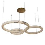 Люстра с 3-мя кольцами из натурального камня Minerals of Light варинант исполнения - 5 | Loft Concept в Брянске