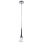 Подвесной светильник капля Acrylic Droplet Chrome Hanging Lamp варинант исполнения - 2 | Loft Concept в Брянске
