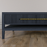 Кофейный стол Primo с двумя ящиками Черный дуб варинант исполнения - 3 | Loft Concept в Брянске