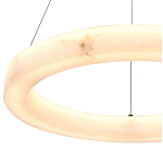 Люстра круглая с цельным каменным корпусом Unbreakable Stone варинант исполнения - 7 | Loft Concept в Брянске