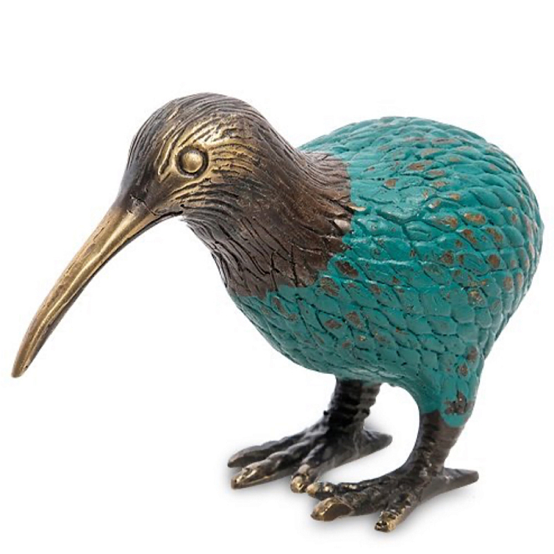 Статуэтка из бронзы в виде птицы Animals Bronze Бронзовый Зеленый в Брянске | Loft Concept 