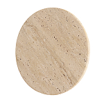 Бра с круглым плафоном из травертина Shaw Marble Lighting варинант исполнения - 4 | Loft Concept в Брянске