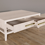 Кофейный стол Primo с двумя ящиками Светлый дуб варинант исполнения - 7 | Loft Concept в Брянске