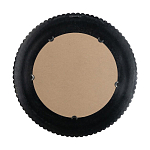 Зеркало круглое с текстурированным дизайном рамы Helios варинант исполнения - 3 | Loft Concept в Брянске