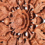 Панно из дерева квадратное Novala Panel With Trees варинант исполнения - 2 | Loft Concept в Брянске