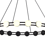 Люстра кольцевая с круглыми светодиодными источниками света Maxine Light варинант исполнения - 5 | Loft Concept в Брянске