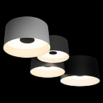 Потолочный светильник с 4-мя цилиндрическими абажурами белого серого и черного цвета Urban Dome варинант исполнения - 4 | Loft Concept в Брянске