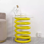 Дизайнерский журнальный стол на 2-х конусообразных ножках Epykopy варинант исполнения - 1 | Loft Concept в Брянске