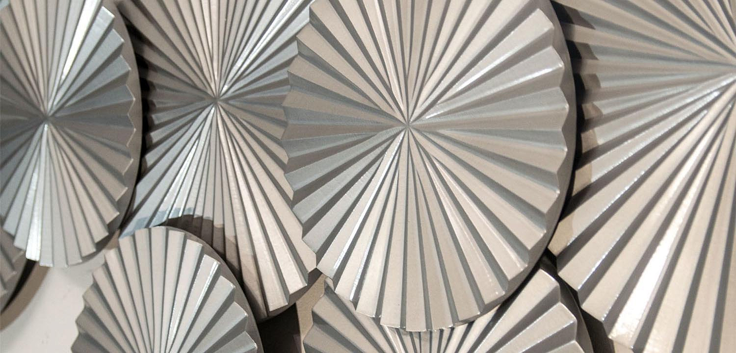 Арт-объект Apollo Silver Wall Plaque Disc 11 Арт-объект Apollo Silver Wall Plaque Disc 11 - Loft-Concept в Брянске