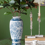 Ваза с синим цветочным орнаментом Blue & White Ornament  варинант исполнения - 5 | Loft Concept в Брянске