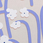 Подушка декоративная с цветочным принтом Blossom Essence Lily варинант исполнения - 3 | Loft Concept в Брянске