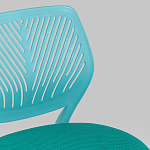 Яркий компьютерный стул Tropica Turquoise варинант исполнения - 7 | Loft Concept в Брянске