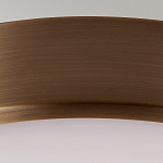 Потолочный светильник круглой формы с белым выпуклым матовым плафоном Feiss варинант исполнения - 3 | Loft Concept в Брянске