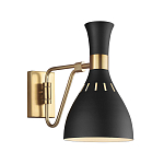 Бра с плафоном в форме песочных часов с узкими перфорированными отверстиями Feiss варинант исполнения - 1 | Loft Concept в Брянске