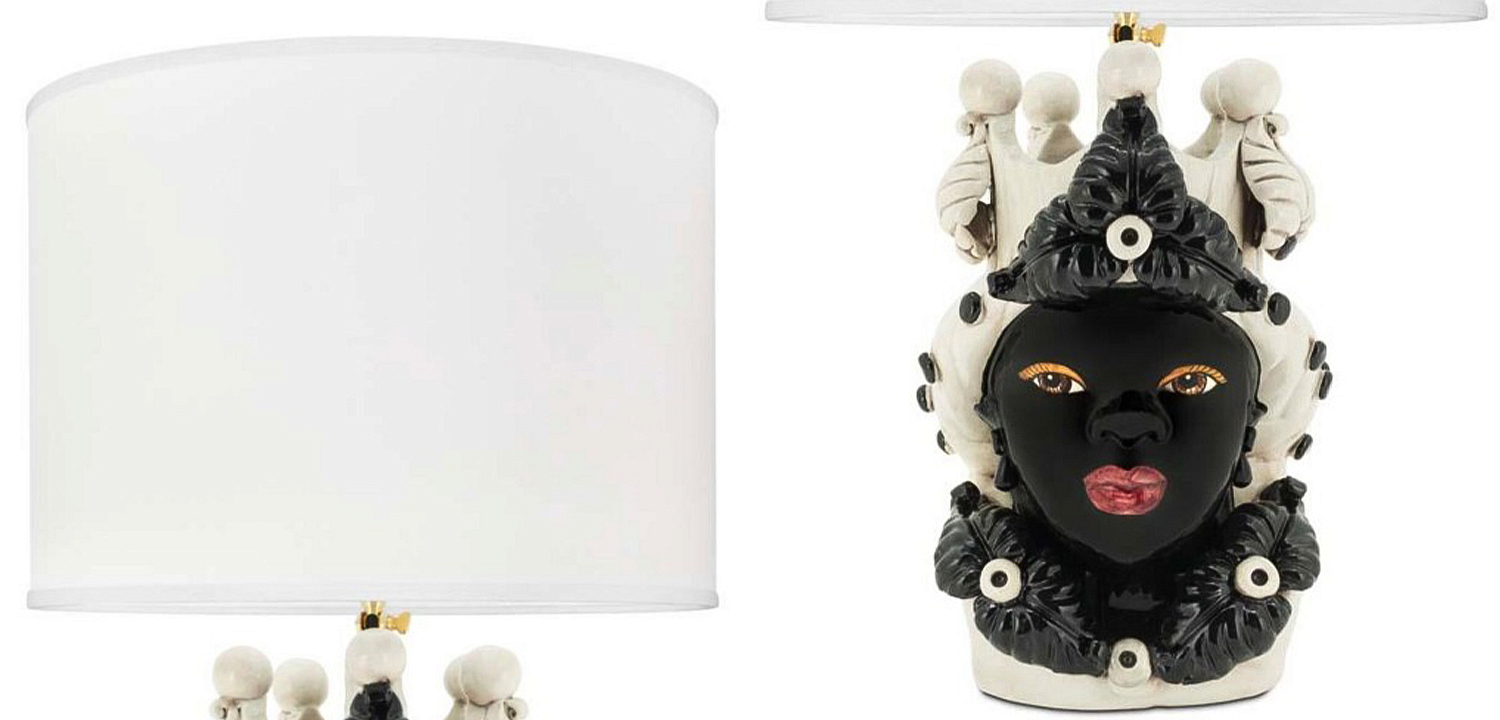 Настольная лампа Table Lamp Moro Lady Eve White Настольная лампа Table Lamp Moro Lady Eve White - Loft-Concept в Брянске