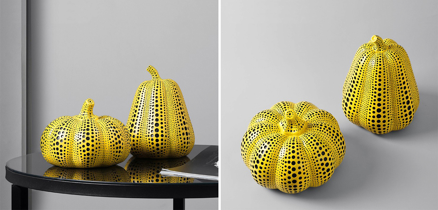 Статуэтка тыквы Kusama Yayoi I Статуэтка тыквы Kusama Yayoi I - Loft-Concept в Брянске