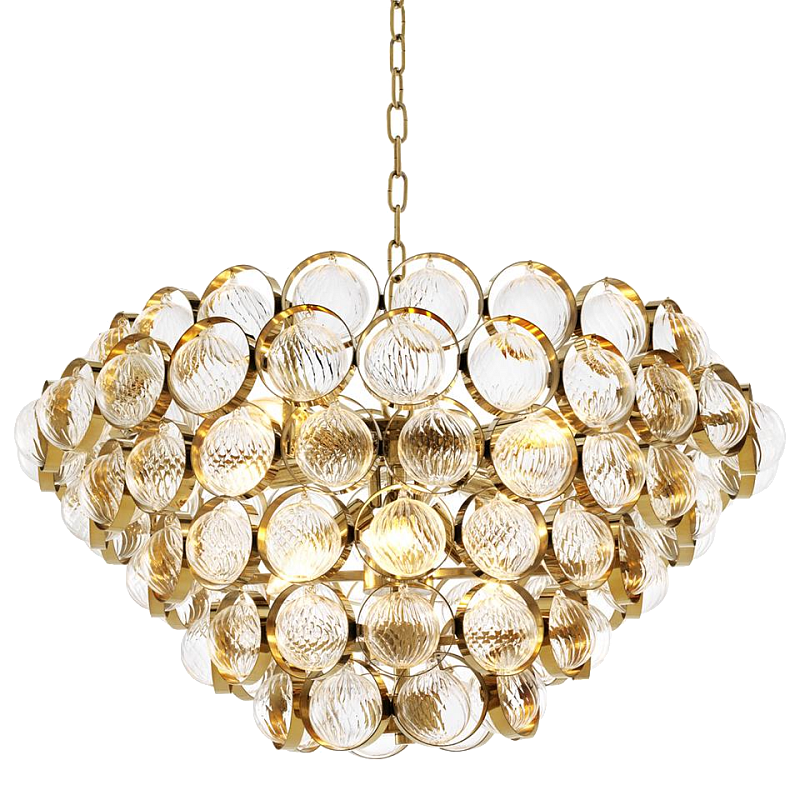 Люстра Chandelier Opera Глянцевое золото Прозрачный (Transparent) Люстра Chandelier Opera Глянцевое золото Прозрачный (Transparent) в Брянске | Loft Concept