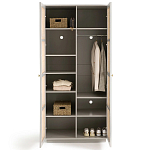 Шкаф с двумя дверцами из плетеного ротанга Tomio Wicker Furniture варинант исполнения - 5 | Loft Concept в Брянске