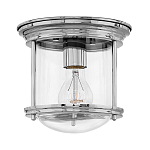 Потолочный светильник для ванных комнат с цилиндрическим стеклянным плафоном и одной лампой Hinkley варинант исполнения - 13 | Loft Concept в Брянске