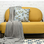 Чехол на подушку с рисунком и вышивкой Aurora Allure Sprout варинант исполнения - 5 | Loft Concept в Брянске