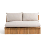 Двухместный диван для сада Acacia варинант исполнения - 2 | Loft Concept в Брянске