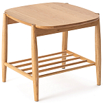 Приставной стол из массива дуба Reyer Side Table варинант исполнения - 1 | Loft Concept в Брянске
