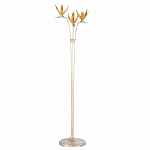 Торшер с 3-мя плафонами в виде цветов Golden Bird of Paradise варинант исполнения - 3 | Loft Concept в Брянске