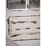 Зеркало-окно с эффектом старения в венецианском стиле Venetian White Mirror варинант исполнения - 4 | Loft Concept в Брянске