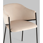 Стул Brace велюр молочный варинант исполнения - 2 | Loft Concept в Брянске