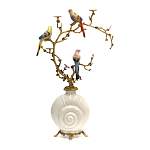 Подсвечник с декором из птиц на ветвях Birds of Paradise варинант исполнения - 2 | Loft Concept в Брянске