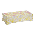 Шкатулка Oceane Bone Inlay Yellow варинант исполнения - 1 | Loft Concept в Брянске