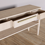 Дизайнерская Консоль с полкой и ящиком Primo Светлый дуб варинант исполнения - 5 | Loft Concept в Брянске