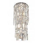 Бра с каскадом из прозрачного хрусталя и корпусом из металла цвета хром Constant Sparks варинант исполнения - 2 | Loft Concept в Брянске