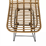 Стул барный с ротанговым плетением Half Bar Chair with Wicker без подлокотников варинант исполнения - 7 | Loft Concept в Брянске
