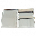 Портсигар на 10 сигарет с газовой зажигалкой из натурального камня Змеевик Светлый Stone Cigarettes Cases варинант исполнения - 7 | Loft Concept в Брянске