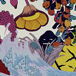 Homer Simpson in Paradise картина акрил на холсте варинант исполнения - 3 | Loft Concept в Брянске