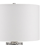 Настольная лампа с узором вдоль колоннообразного основания Scenic Surface варинант исполнения - 2 | Loft Concept в Брянске