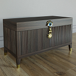 Большой дизайнерский Сундук Elsa Dreams Walnut варинант исполнения - 4 | Loft Concept в Брянске