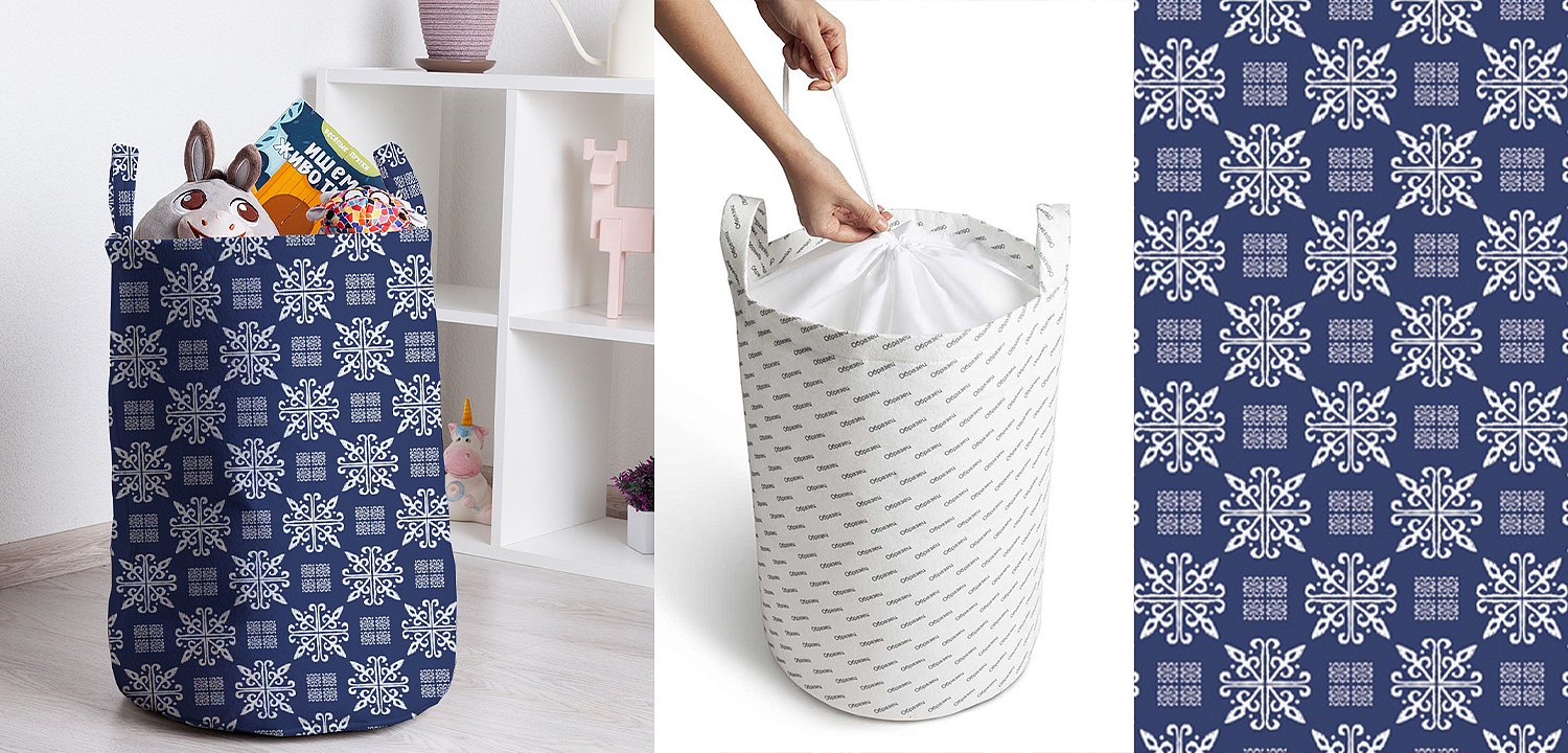 Корзина Snowflakes Basket Корзина Snowflakes Basket - Loft-Concept в Брянске